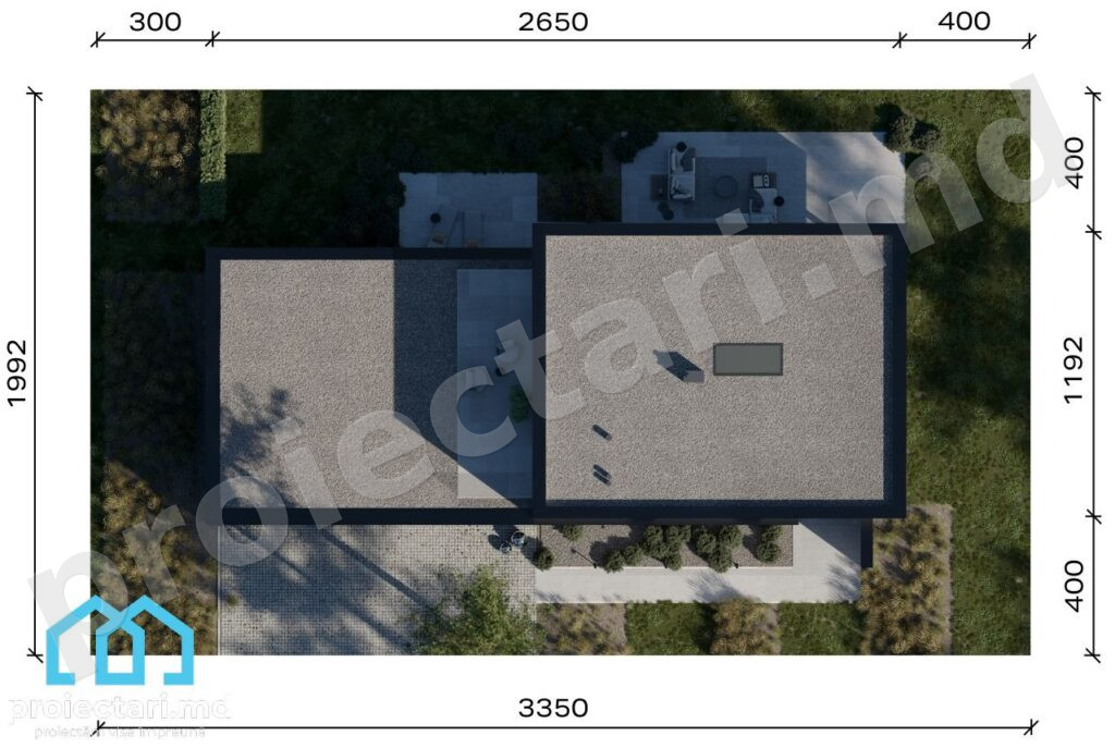 Casă High-Tech cu elemente minimaliste