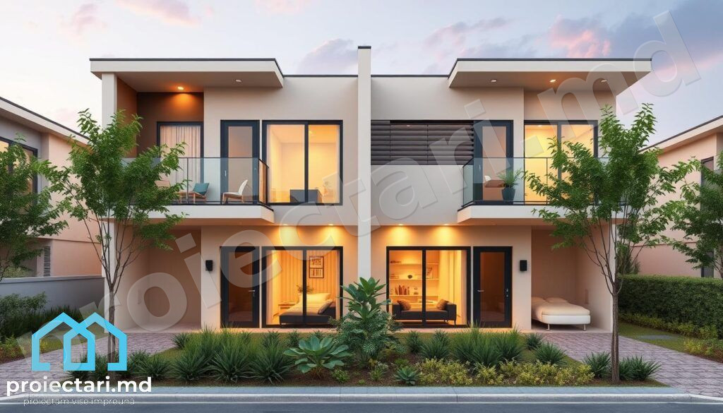 design grădină comună case duplex design grădină comună case duplex