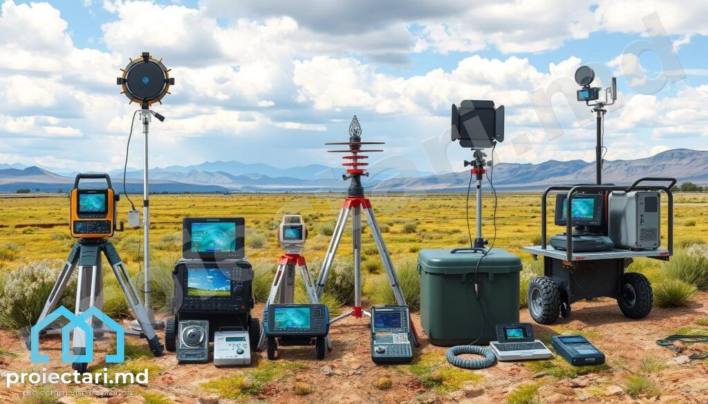 echipamente utilizate gpr