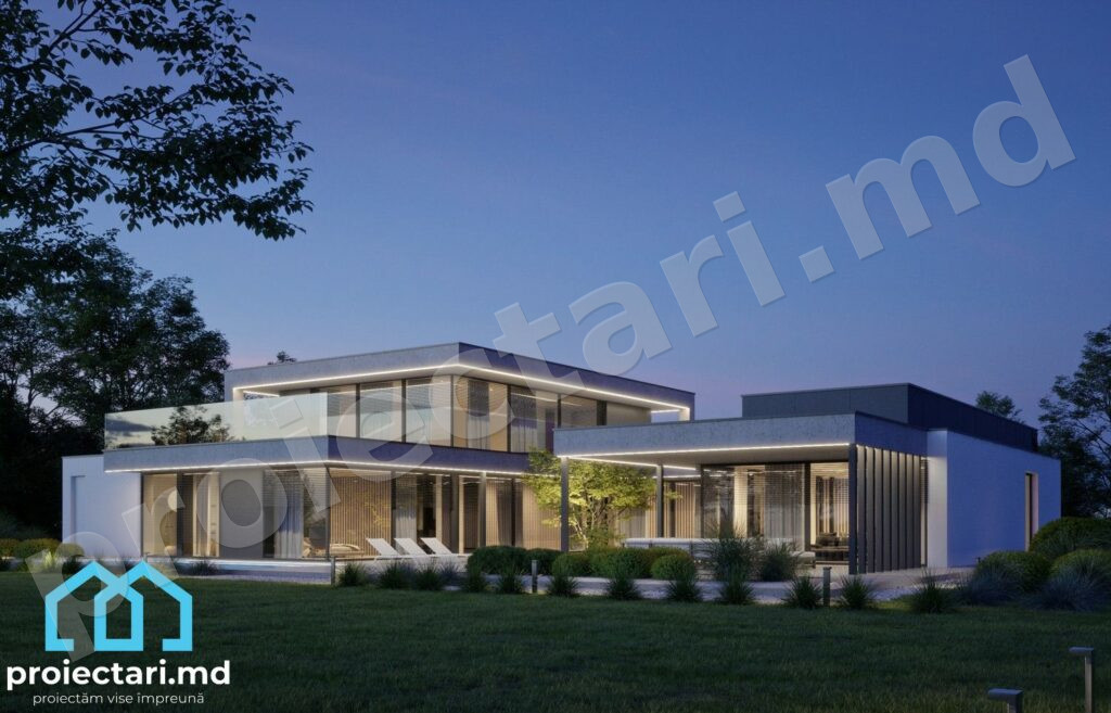 Arhitectură pensiune 520m2