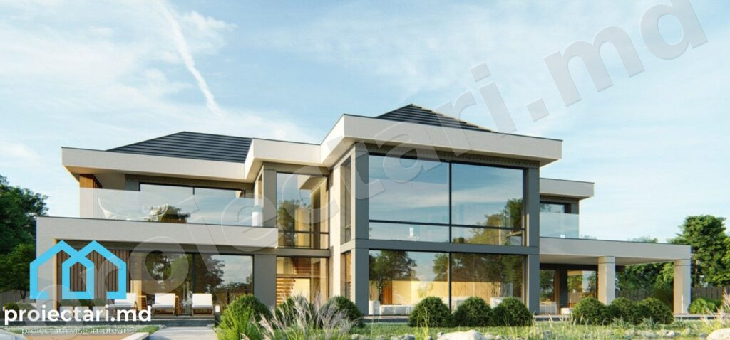 Casă 440m² compartimentare eficientă