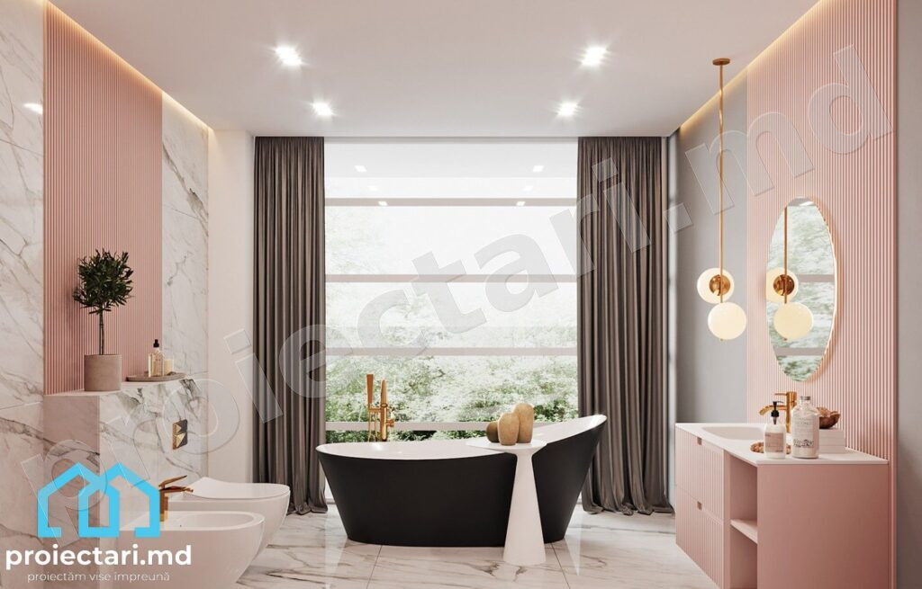 Casă cu acoperiș plat 300m2