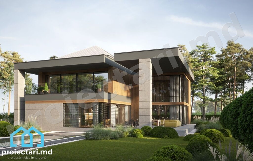 Casă cu patru dormitoare 340m2