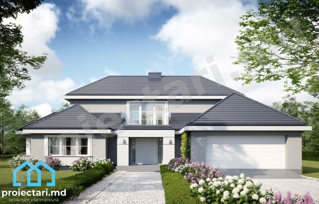 Casă familială cu mansardă 570m²