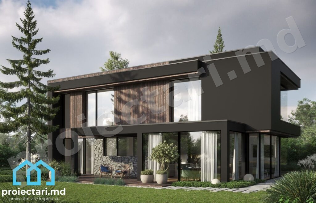 Casă high-tech 190m2