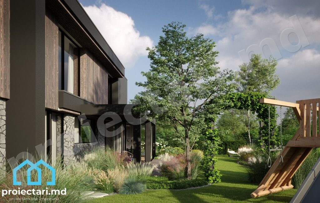 Casă high-tech de lux 190m2