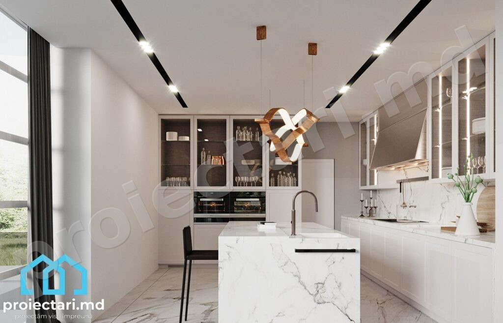 Casă în stil minimalist 300m2