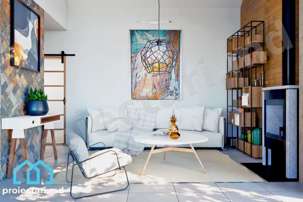 Casă parter 110m2 cu două dormitoare