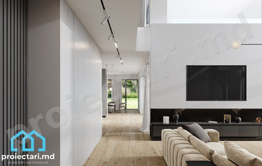 Casă-pensiune design rustic-modern 520m²