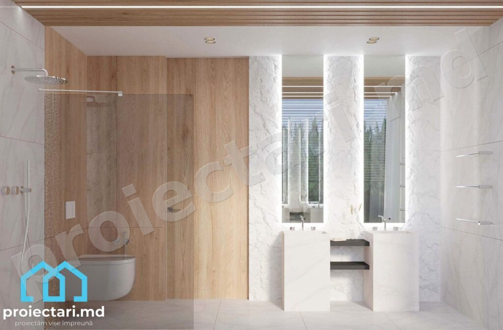 Casă-vilă 410m² de lux, arhitectură rafinată