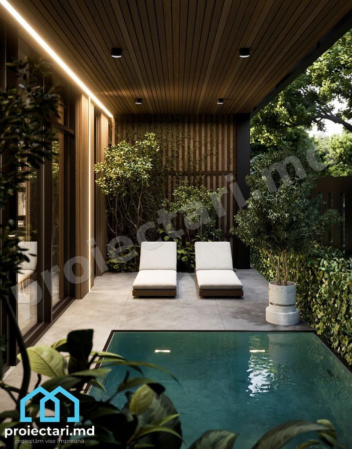Case townhouse cu spațiu comercial la parter