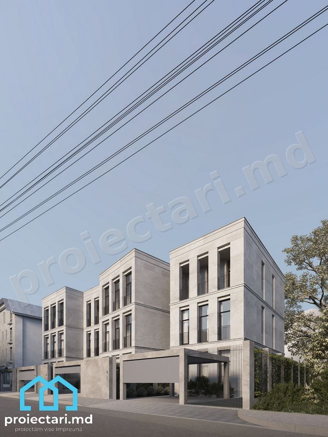 Case townhouse eficiente energetic