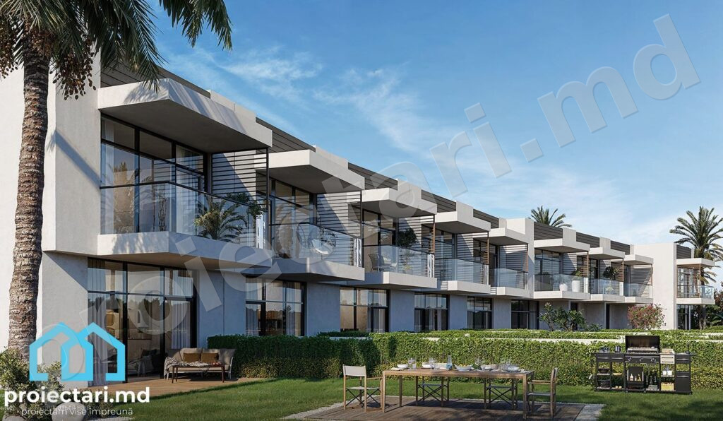 Case townhouse pentru comunități urbane