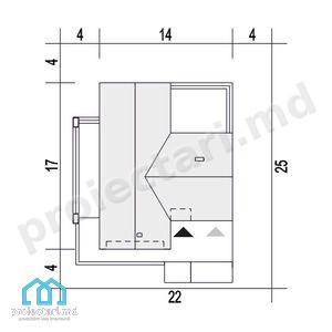 Design casă parter 110m2 cu spațiu eficient
