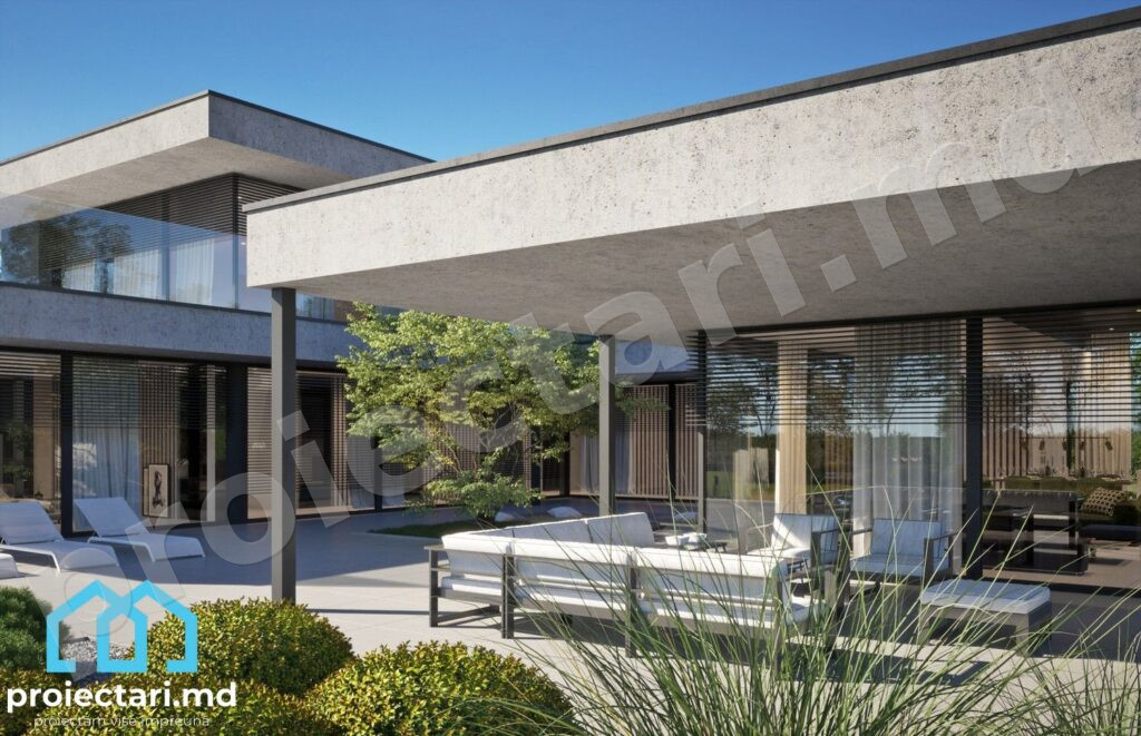 Design pensiune modernă 520m2