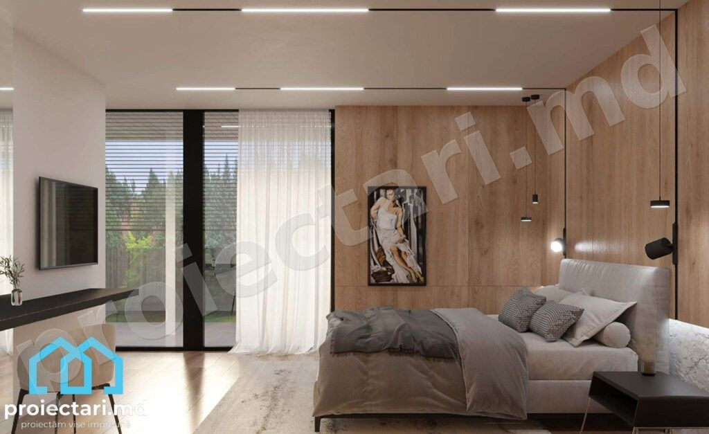 Dormitoare multiple vilă 410m² design confortabil