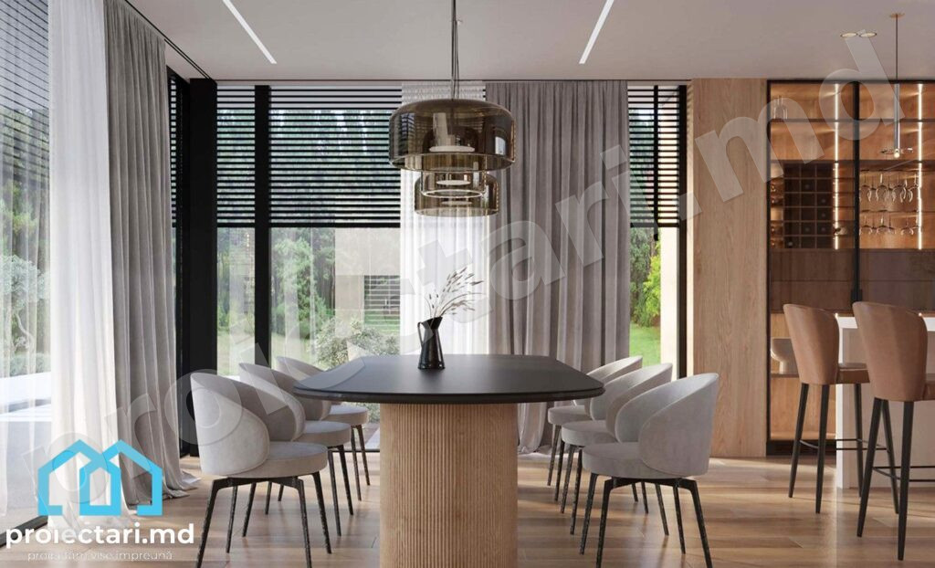 Living room mare vilă design confortabil