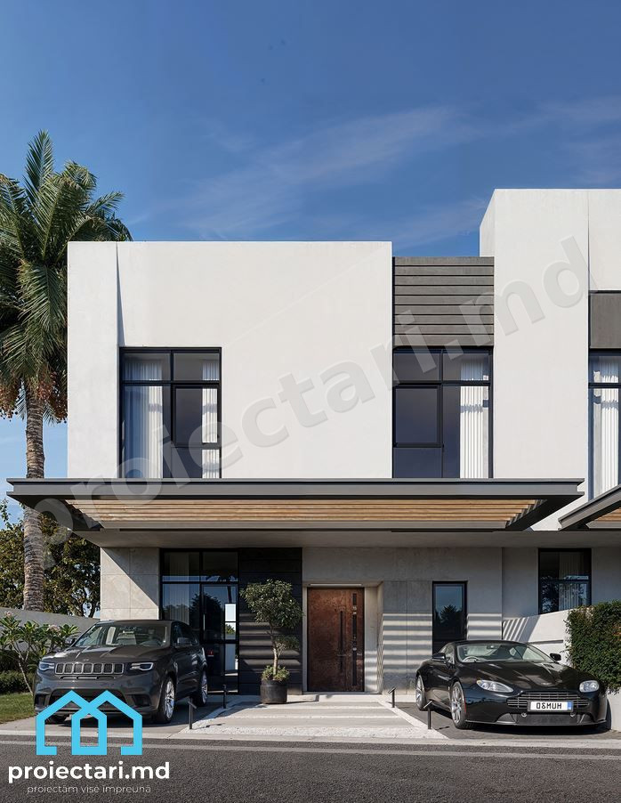 Planuri townhouse de 250m²