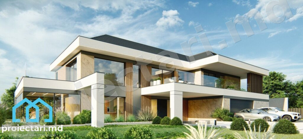 Proiect casă cu suprafață generoasă 440m²