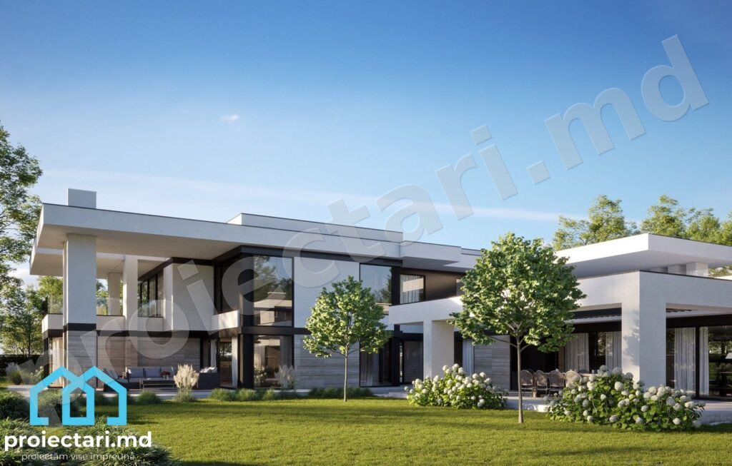 Proiect de vilă familială 760m²