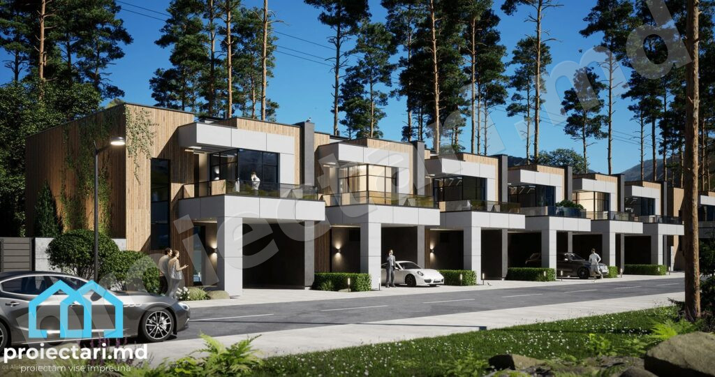 Proiect townhouse de 150m²