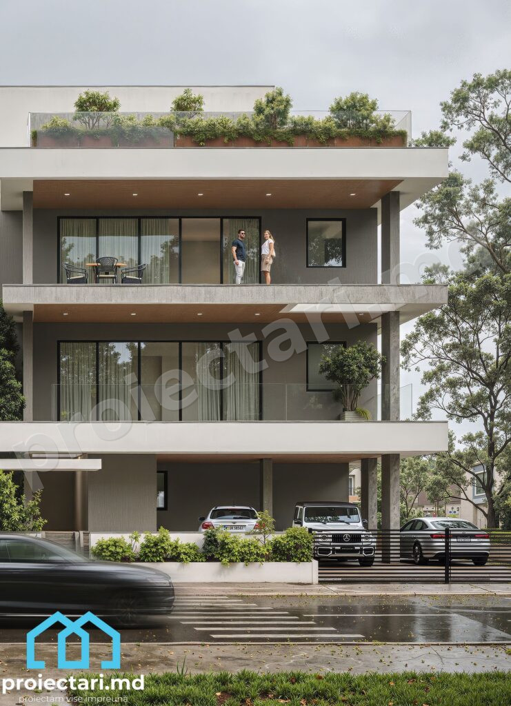 Proiecte case cu 3 nivele de 300m²