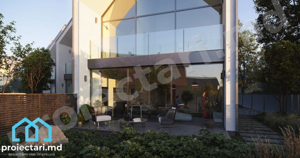 Proiecte townhouse cu mansardă