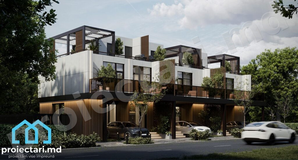 Proiecte townhouse tradiționale