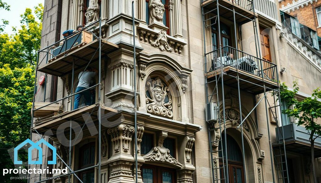 Reabilitarea fațadelor istorice Reabilitarea fațadelor istorice