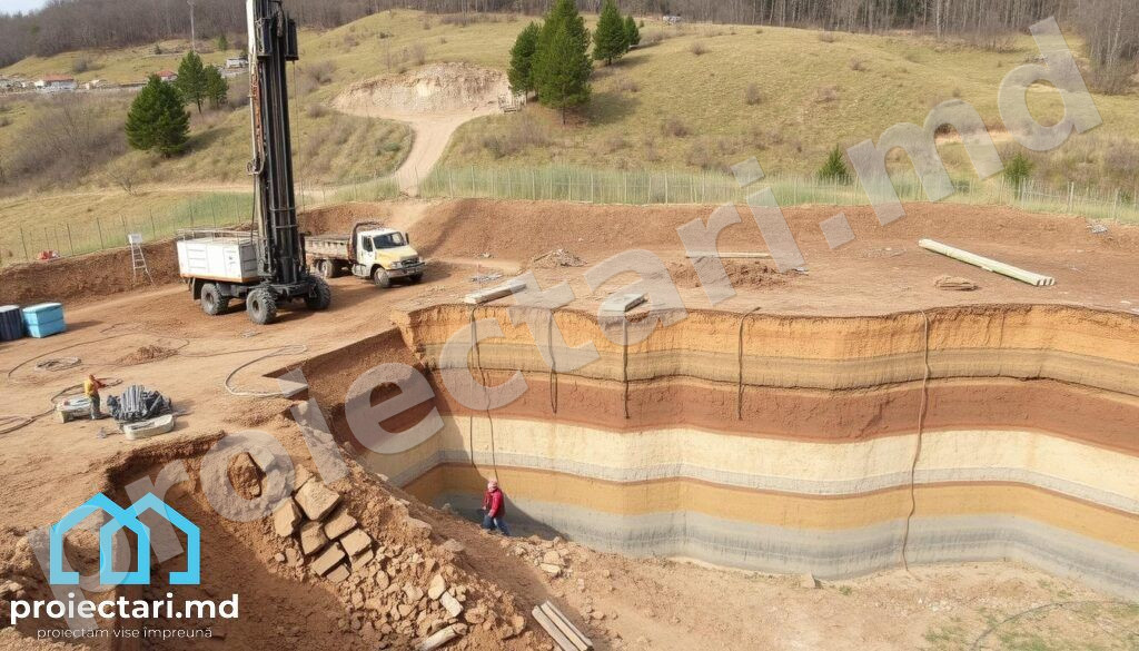 Studii geotehnice pentru fundatii Studii geotehnice pentru fundatii