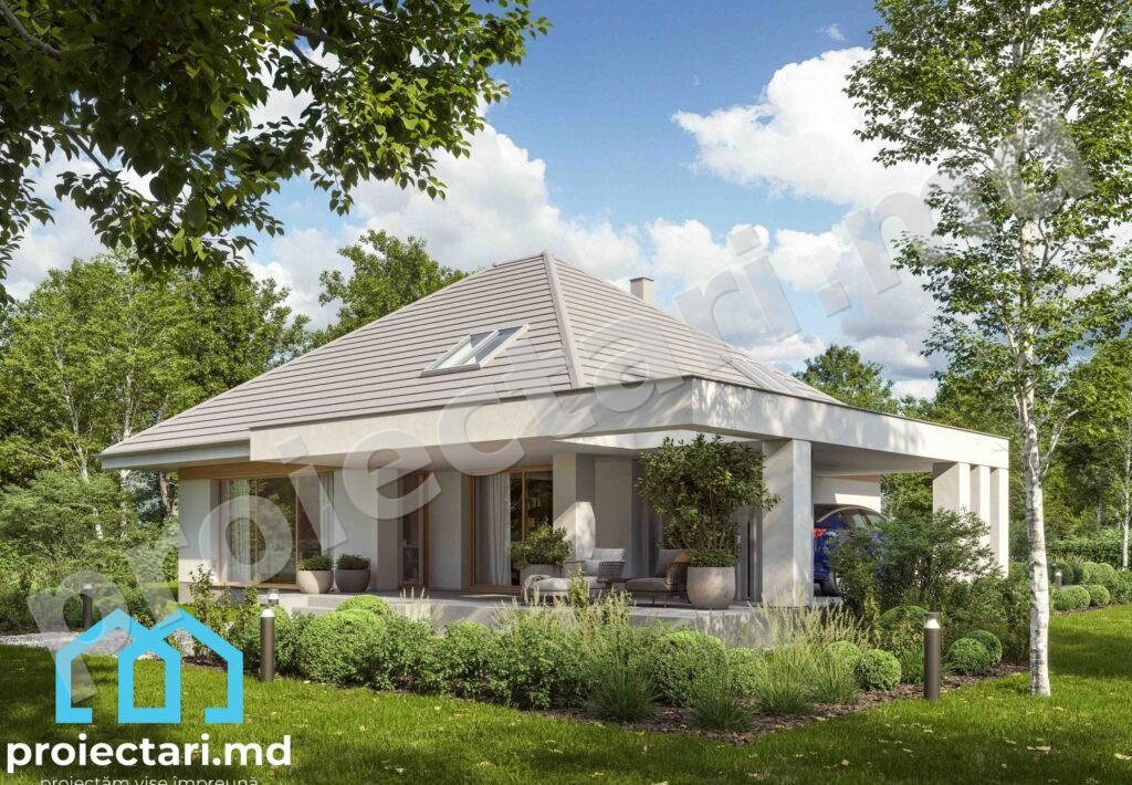 Casă 150m² cu garaj integrat