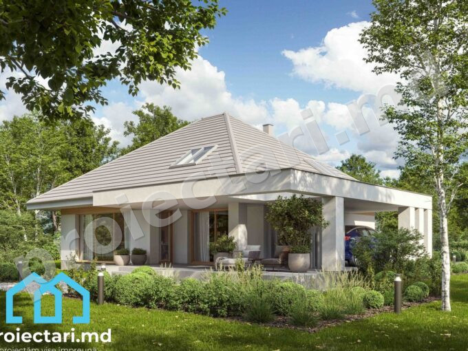 Casă 150m² cu garaj integrat