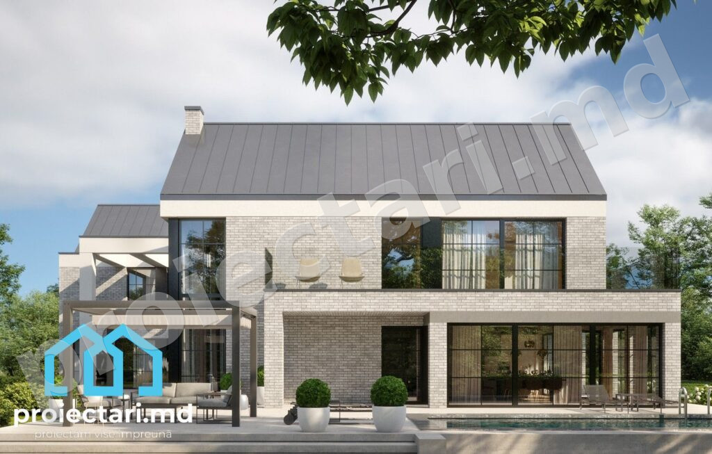 Case Barnhouse cu accente minimaliste