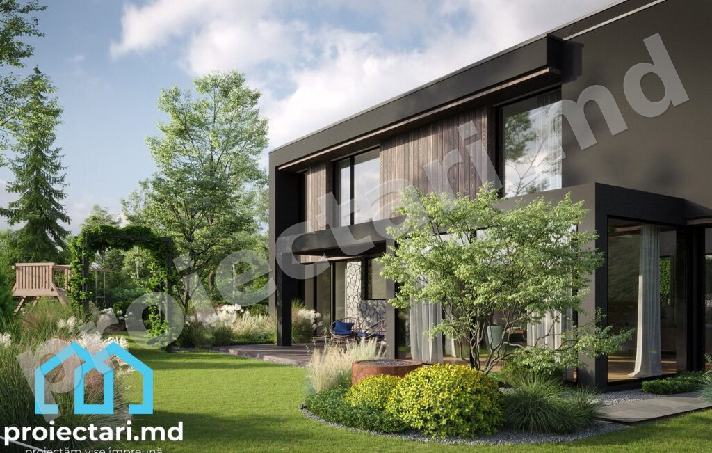Case high-tech cu design futurist 190m²