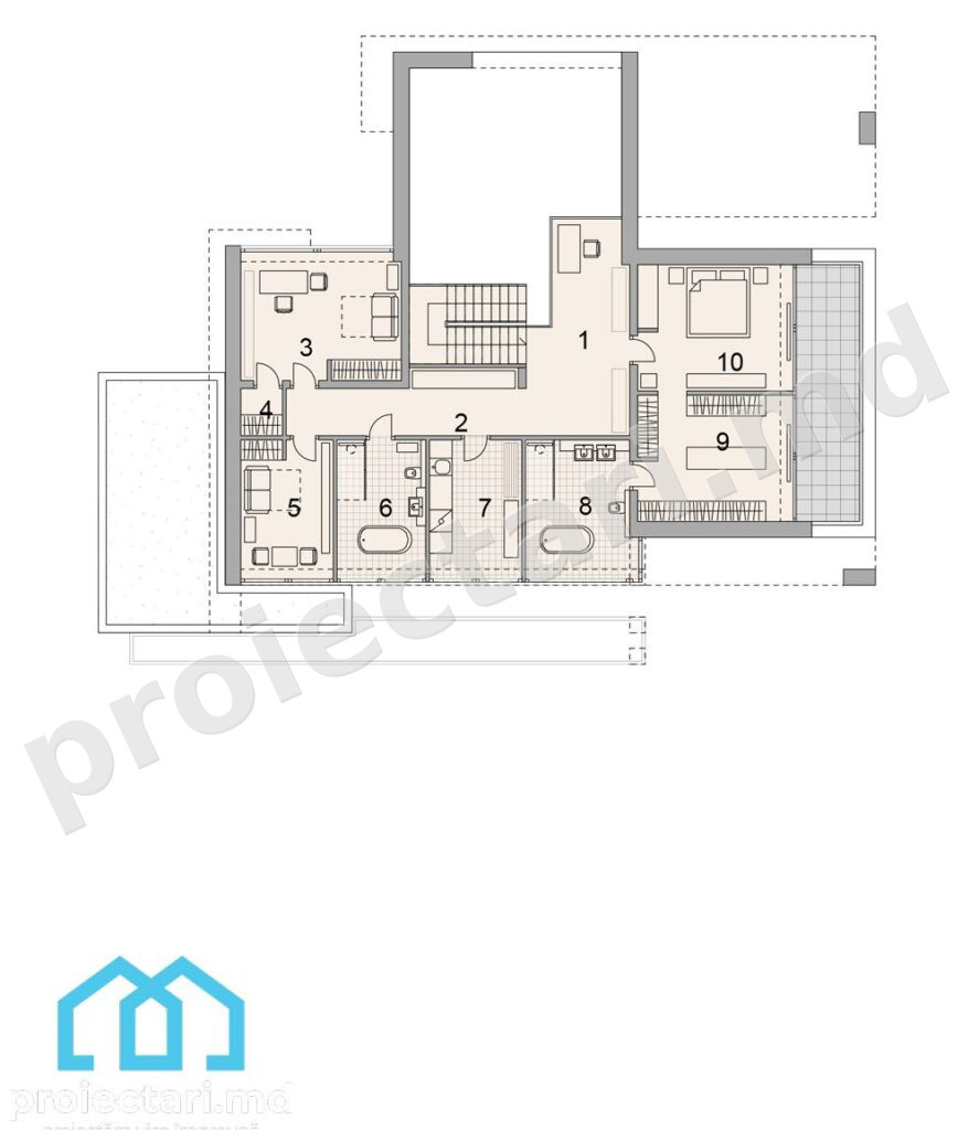 Design case mari 350m²
