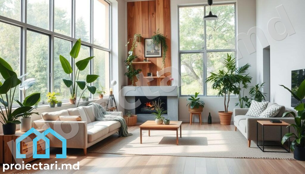 Design interior living high-tech