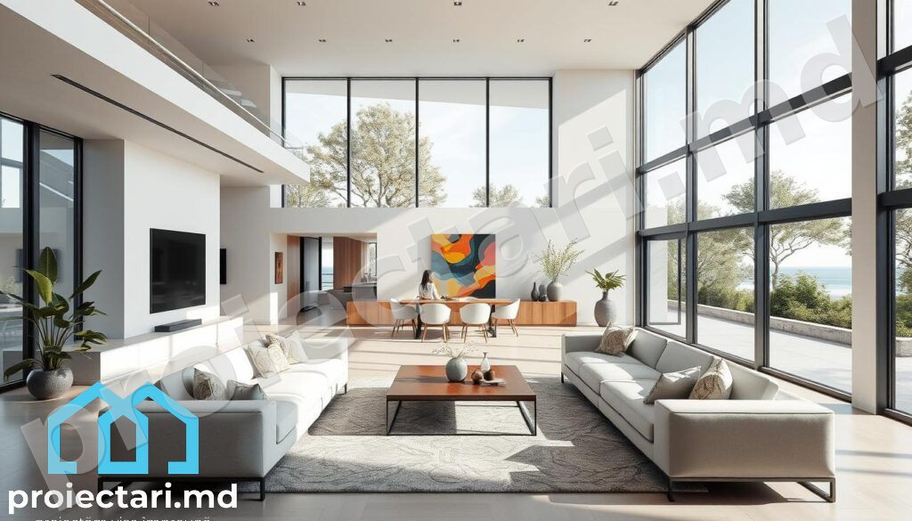 Design interior living open-space