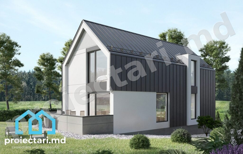 Proiect casă Barnhouse din lemn
