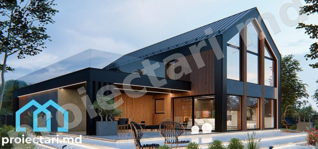 Proiect casă Barnhouse mică