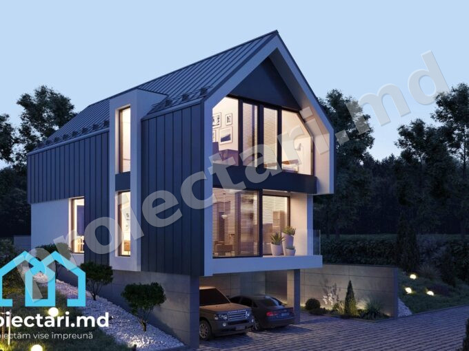 Proiect casa Barnhouse moderna