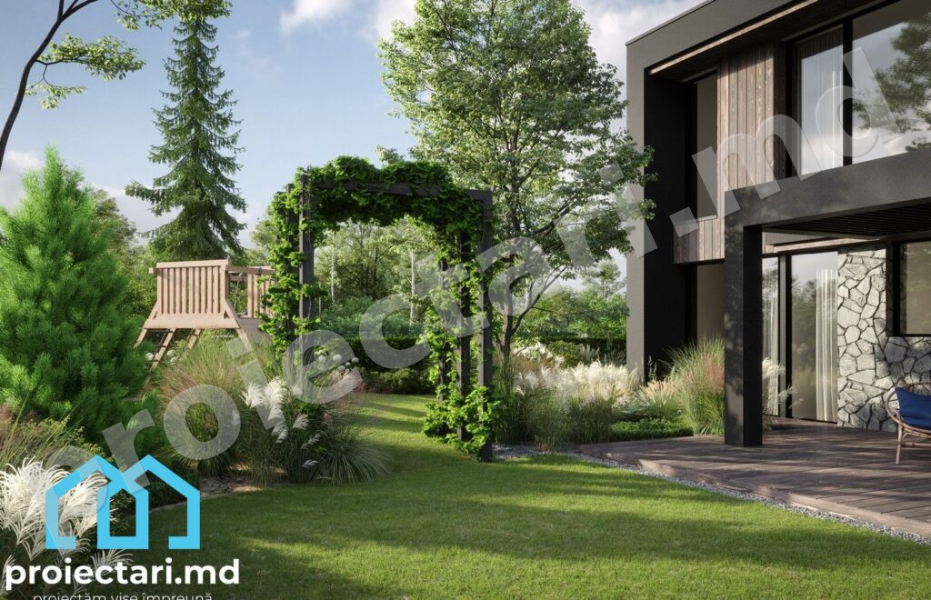 Proiect de casă high-tech cu smart home inclus