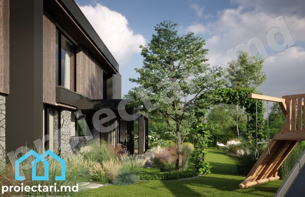 Proiect de casă inteligentă 190m²