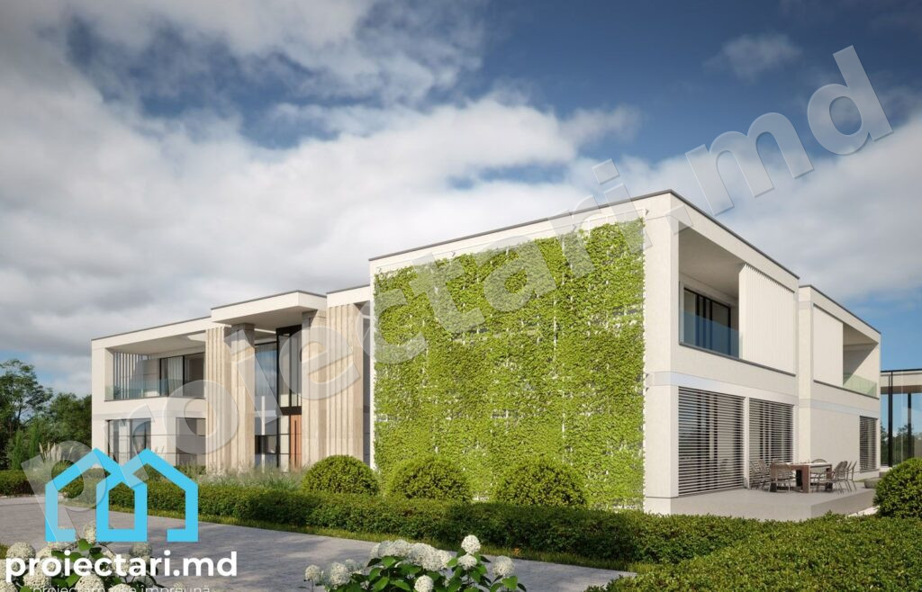 Proiect pensiune cu 7 numere și design clasic
