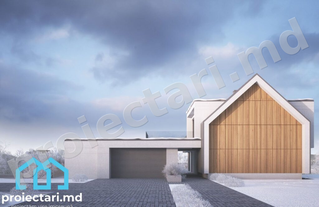 Proiecte case Barnhouse cu demisol