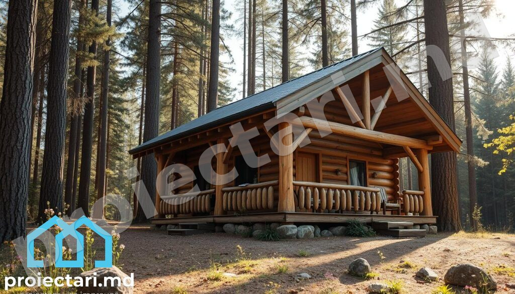 Arhitectură cabane rustice