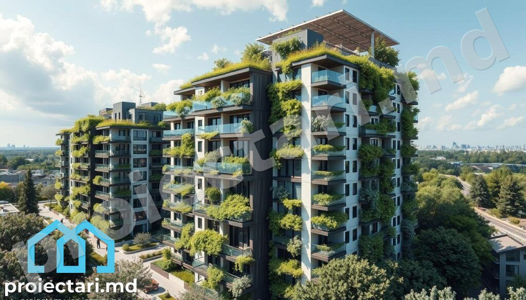 Blocuri de locuit în stil modern
