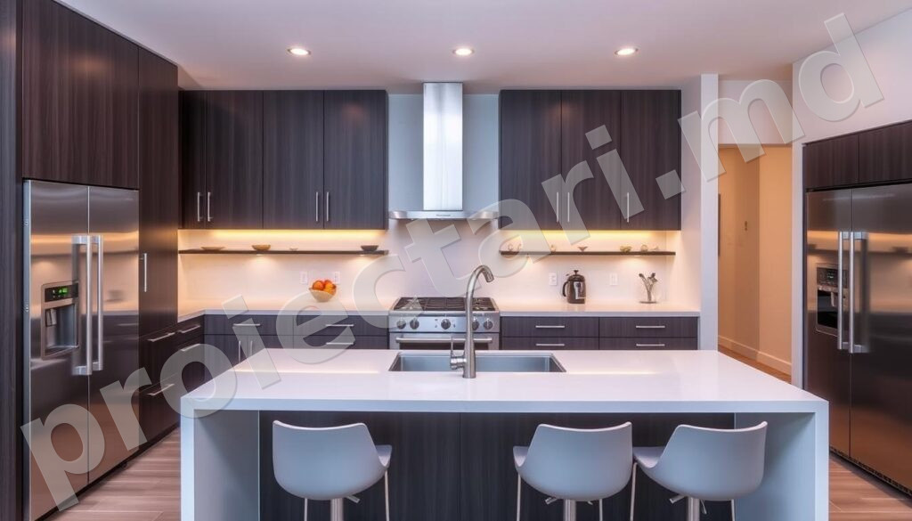 Bucătării elegante design interior
