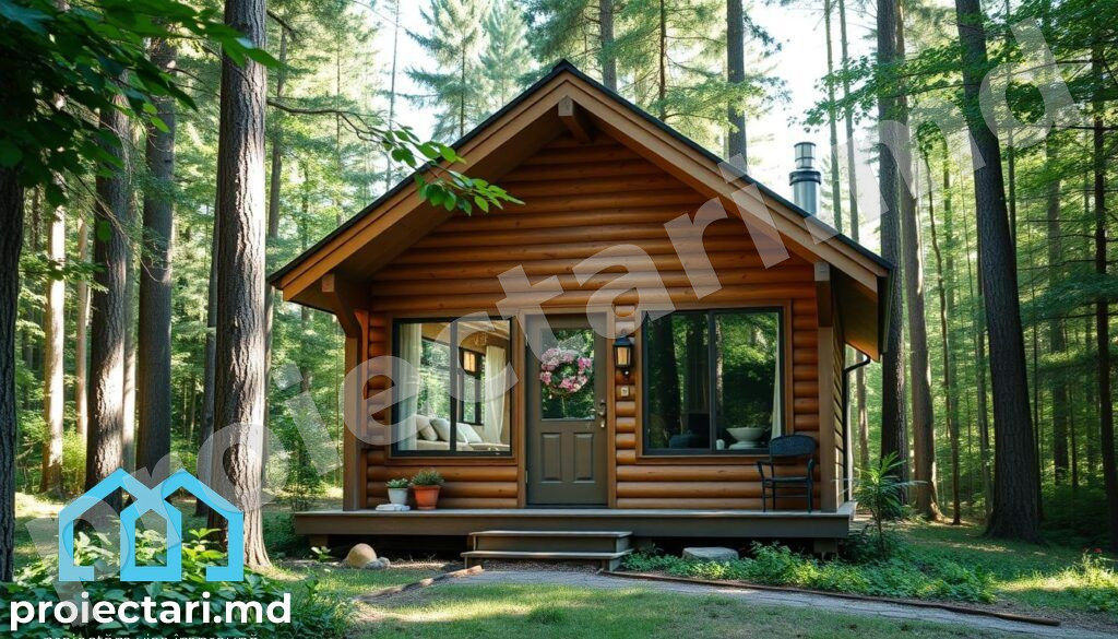 Cabane în stil scandinav