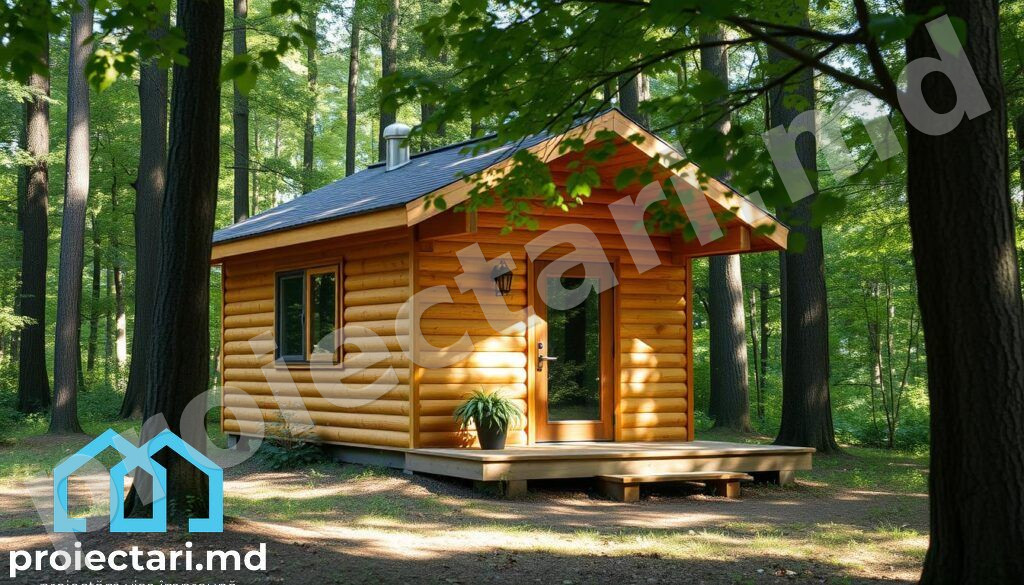 Cabane tradiționale românești