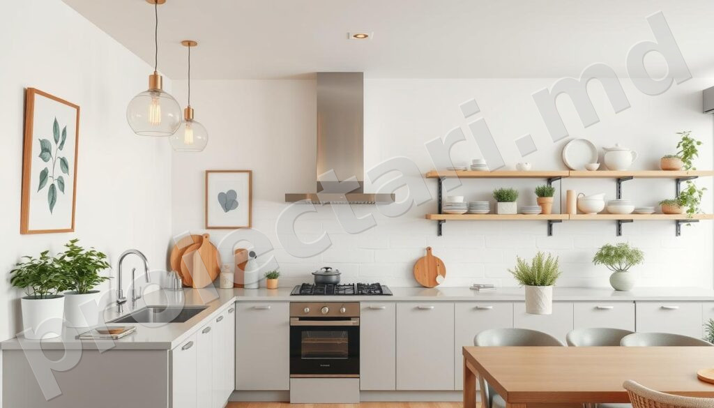 Bucătării eficiente energetic design interior